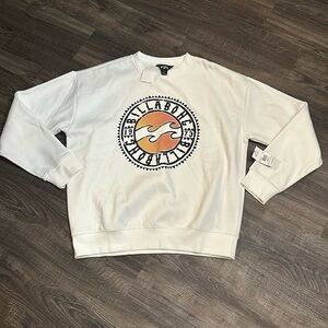 Men’s Billabong Crew Neck Sweatshirt Sz S NWT